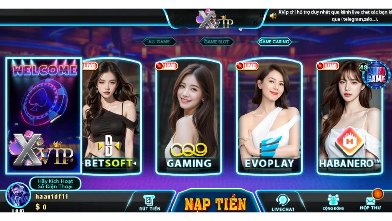 Tầm nhìn và sứ mệnh của cổng game Xvip